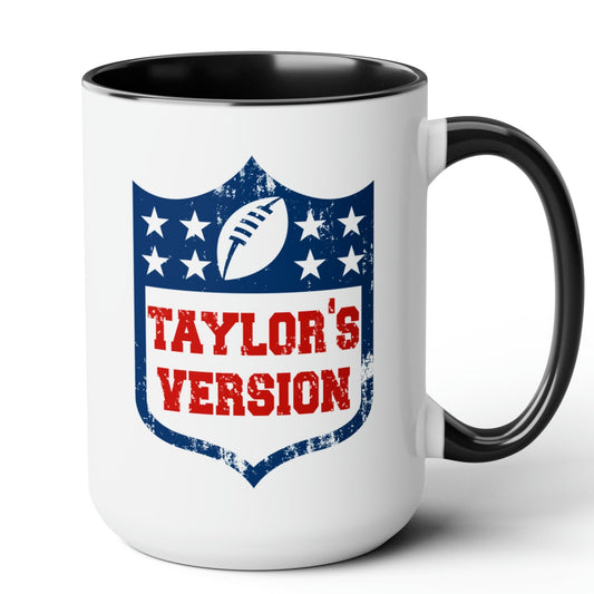 Taylor's Football Mug 15 oz