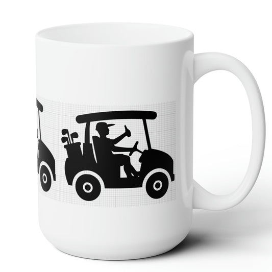 Golf Cart Mug 15oz