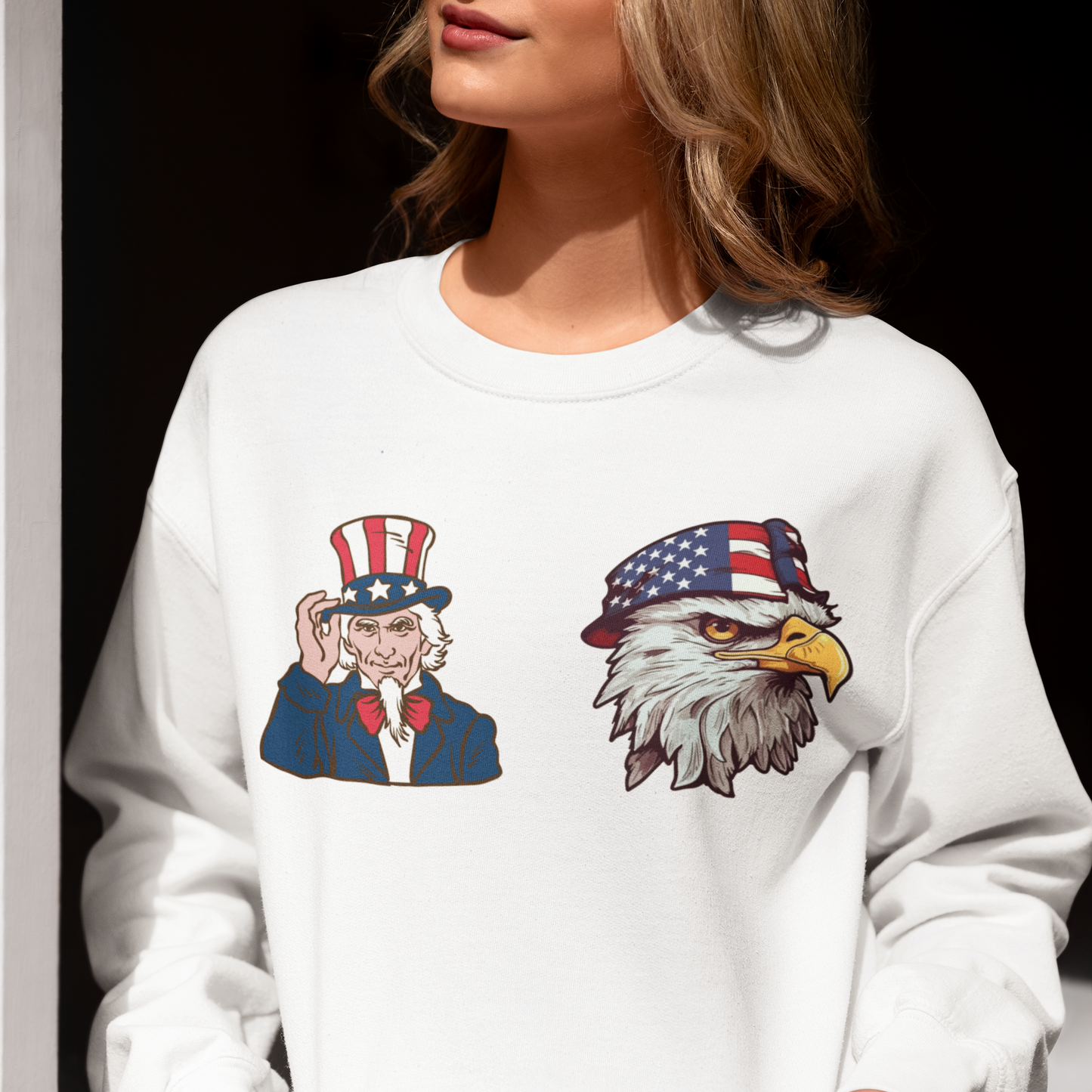 Uncle Sam Eagle Sweatshirt