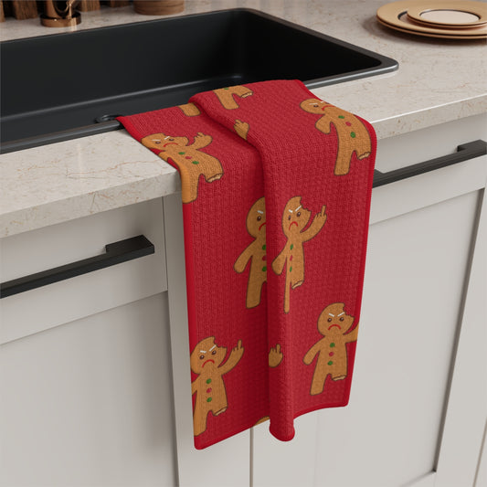 Angry Gingy Hand Towel