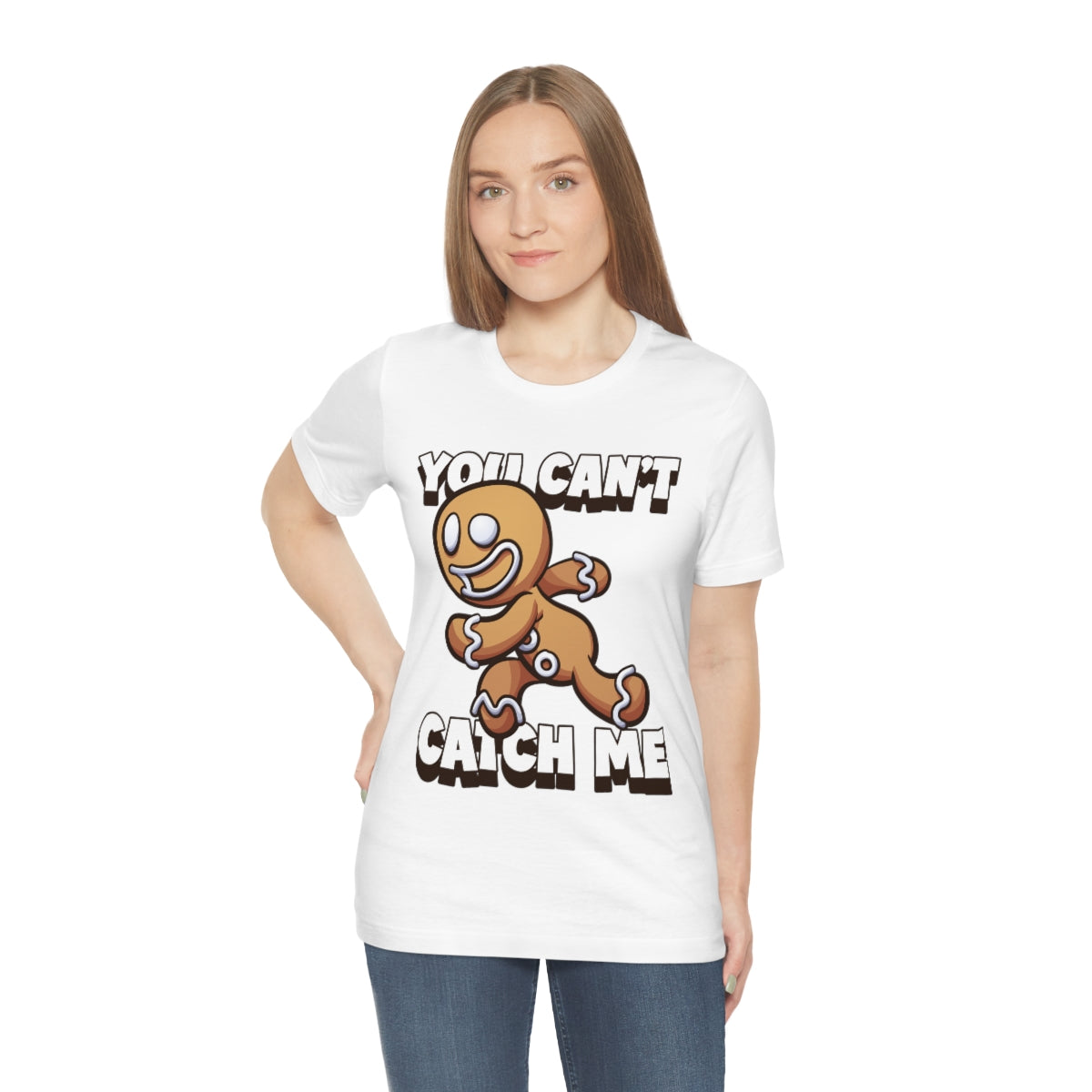 You Can't Catch Me Gingerbread Man T-Shirt