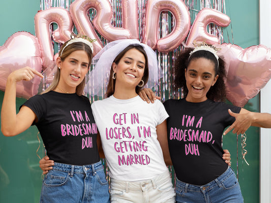 Get in Losers Women's Wedding Party Tees
