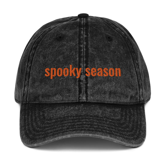 Spooky Season Vintage Hat